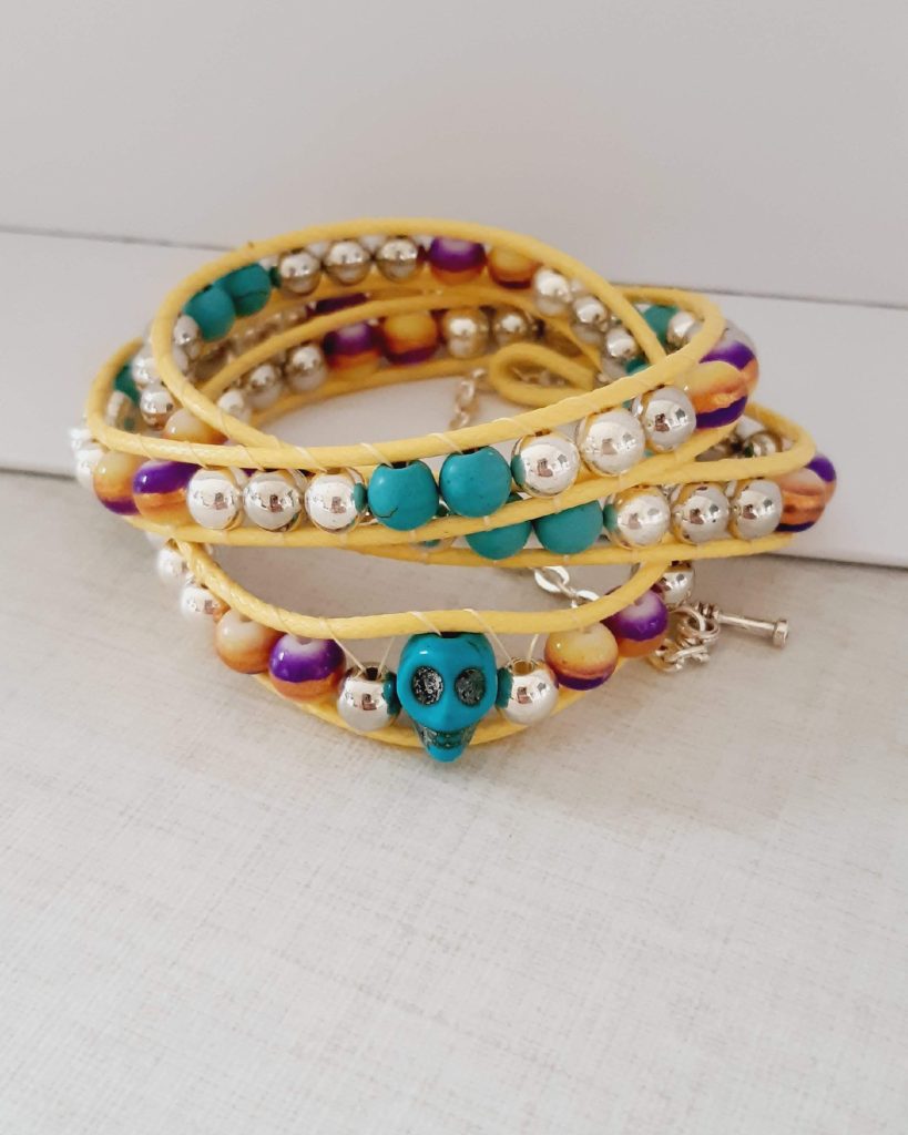 perles pour bracelet multi-rangs