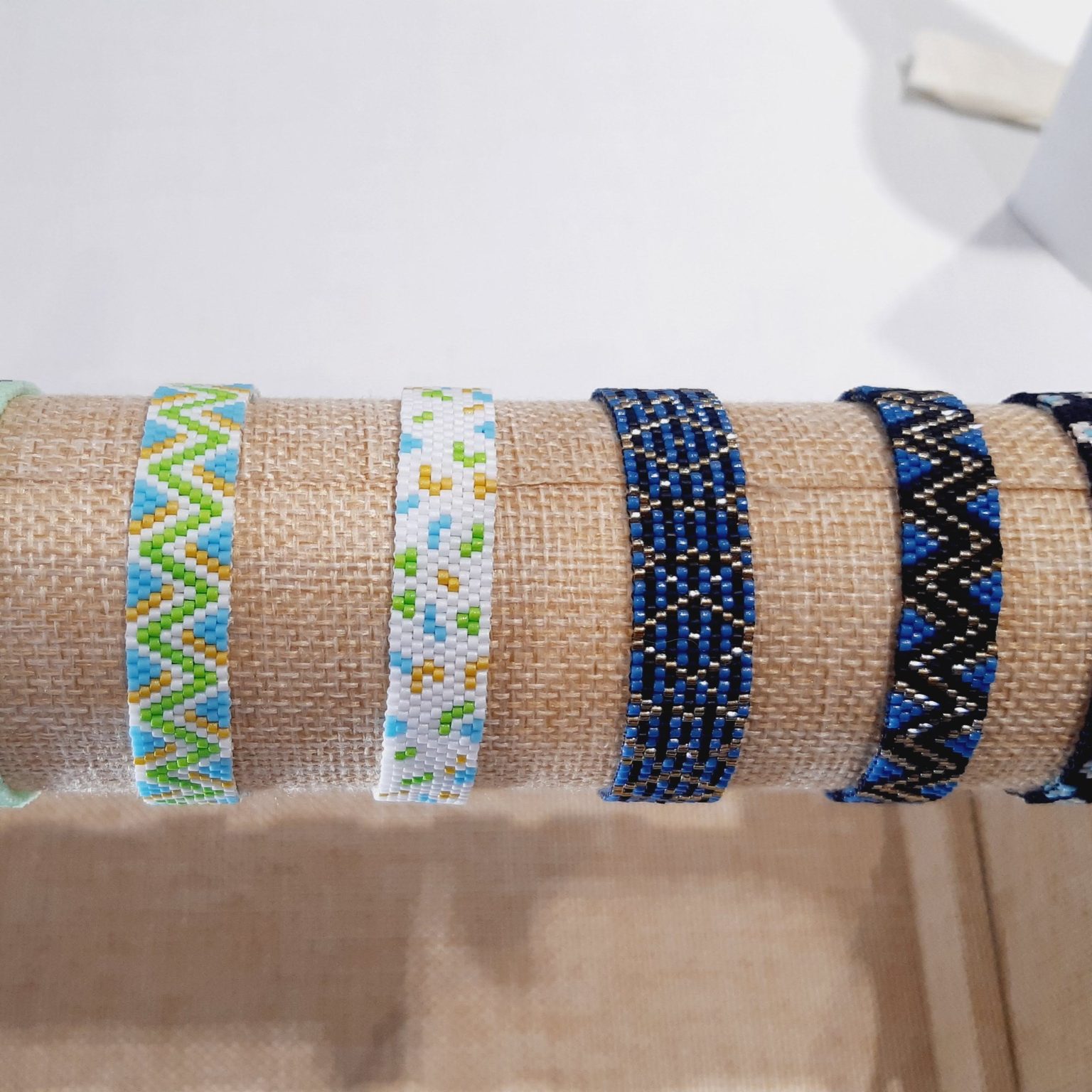 tissage Brick stitch